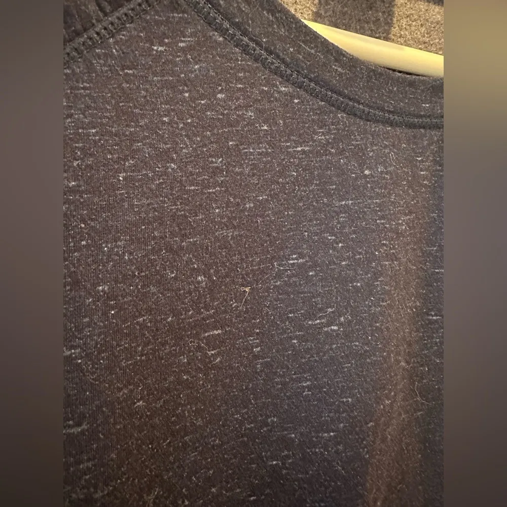 32 Degrees Heat Fleece Top Women Navy Crew Neck Top Stitch Long Sleeve NWOT - Image 4