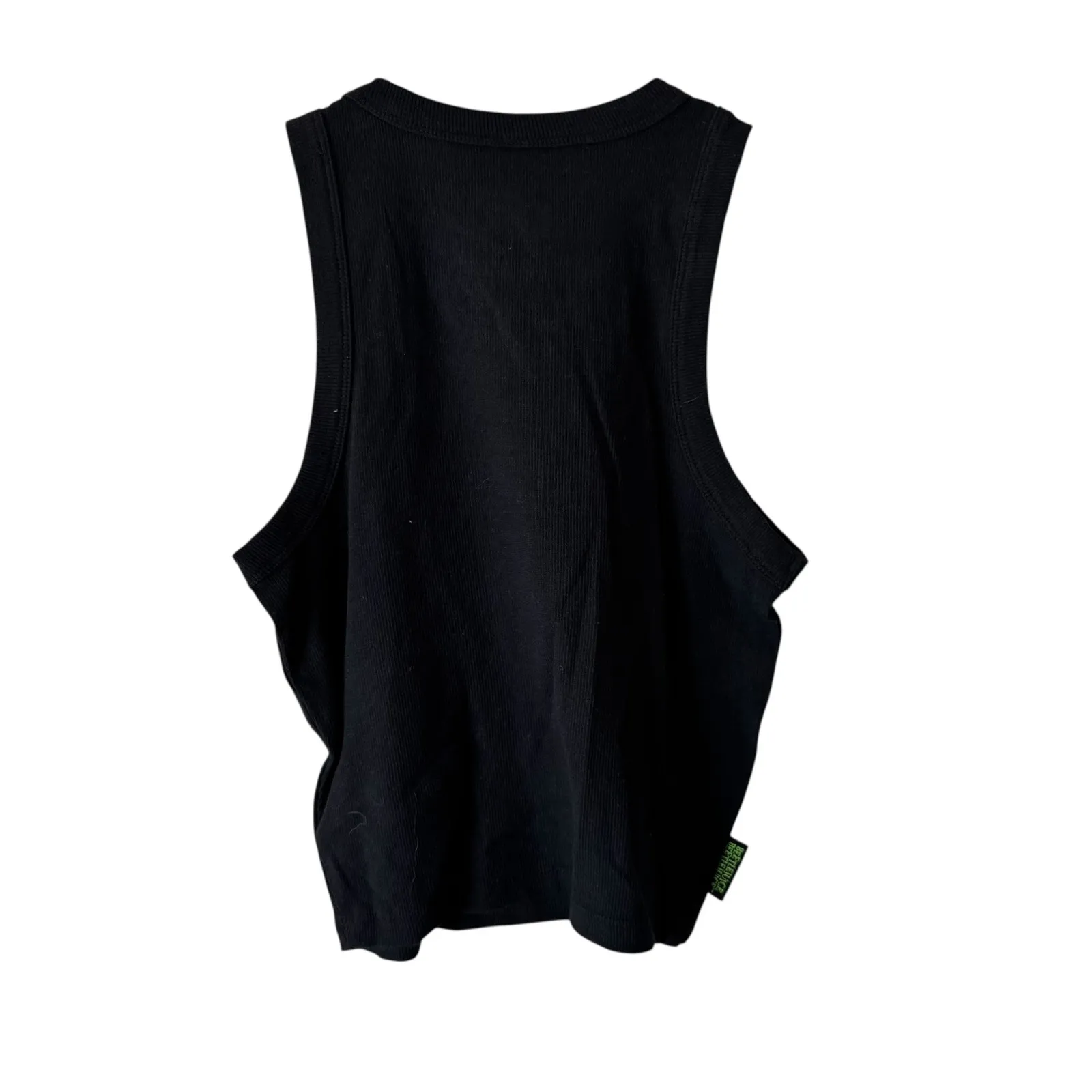 Beetlejuice Northanger Prep School Tank Top Ribbed‎ Graphic Black MD/M Size M - Image 6