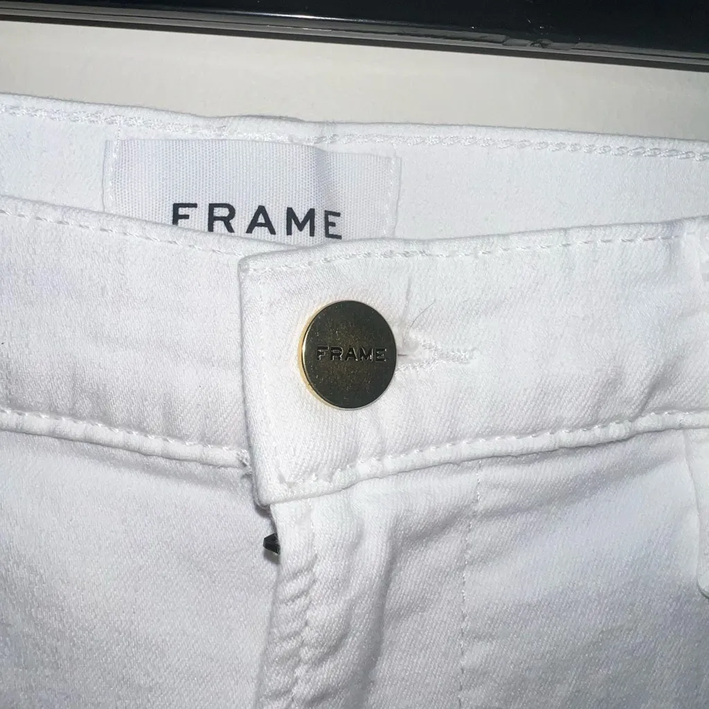 Frame Denim Ivory Jeans - Image 3