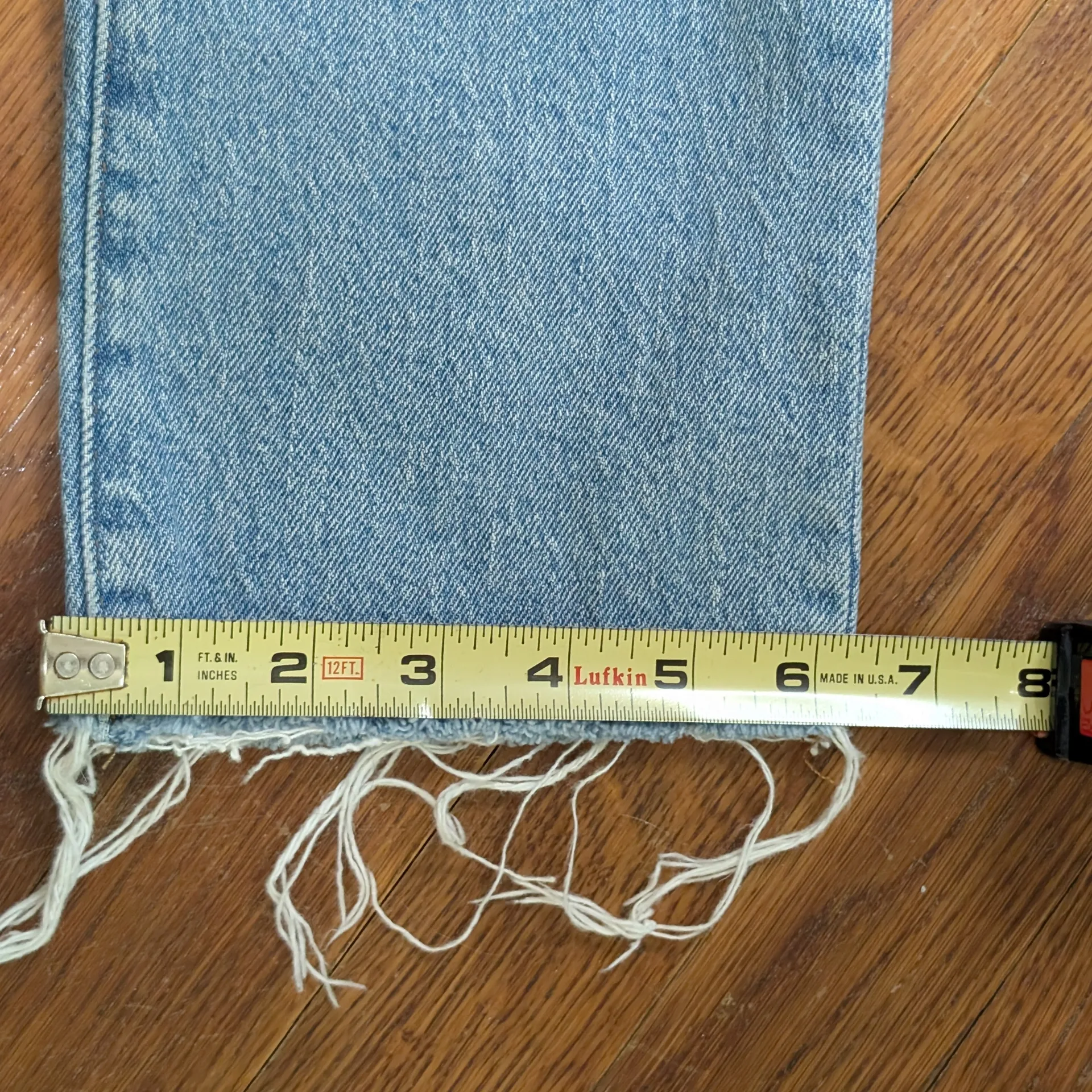 Madewell Blue Distressed Women Jeans Size 4 - Image 5