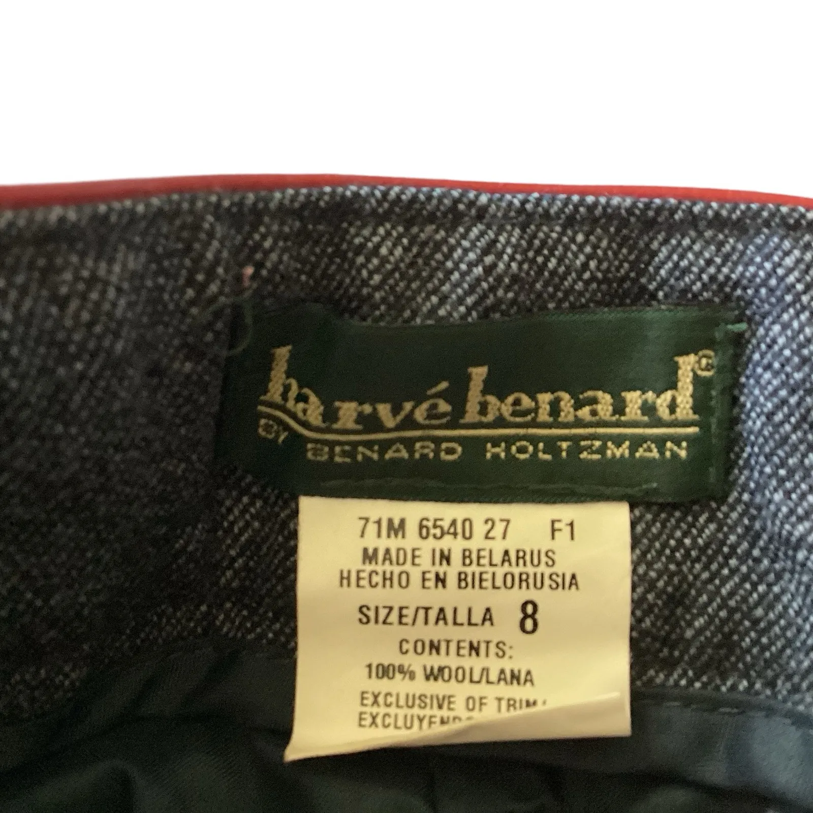 Harve Benard Pleated Wool Pants - Image 3