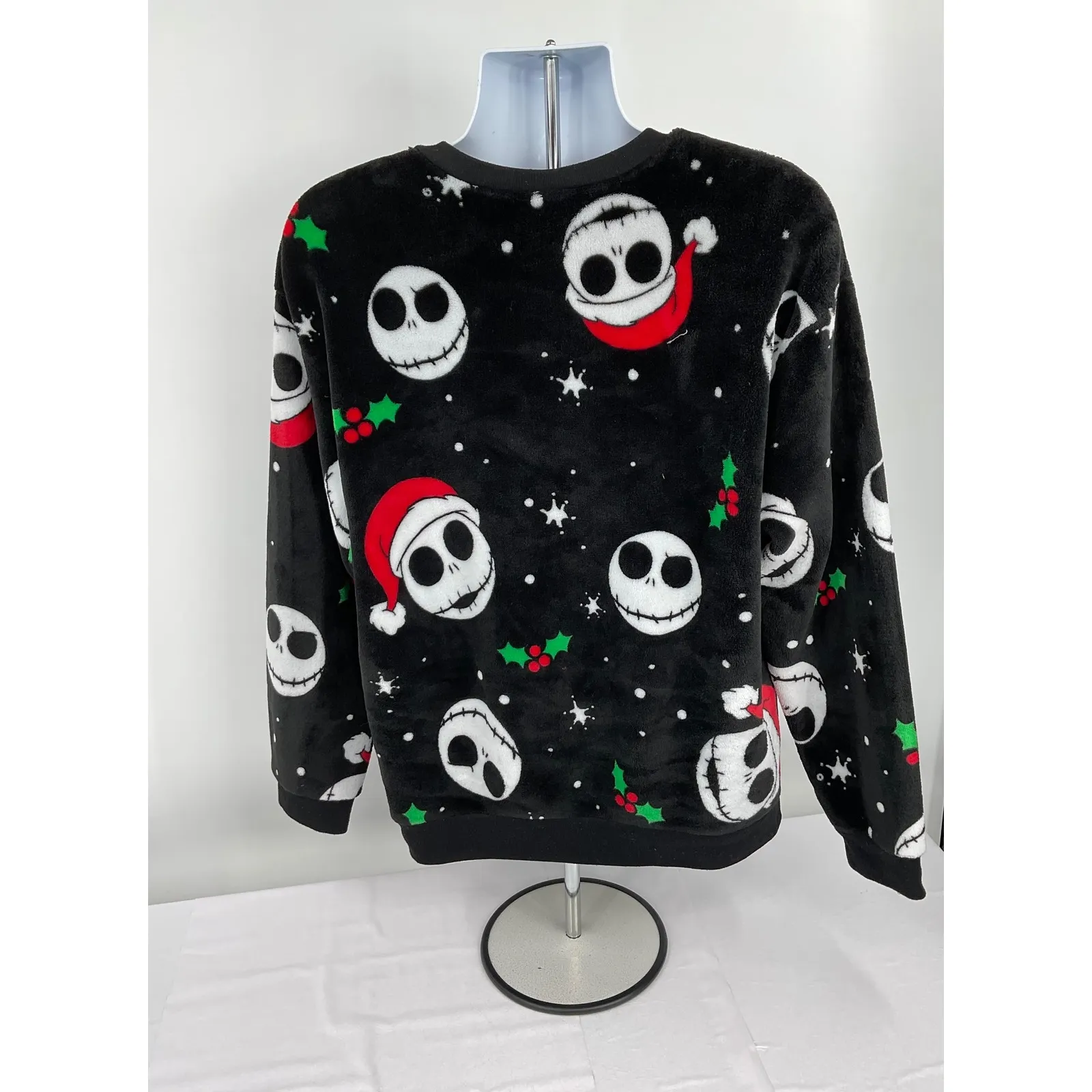 JACK SKELLINGTON NIGHTMARE‎ BEFORE CHRISTMAS PULLOVER Size XL - Image 2