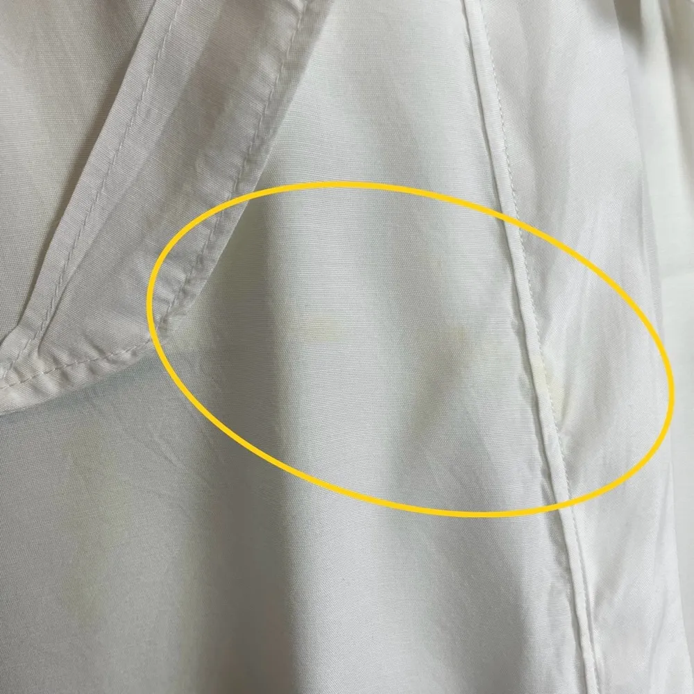 Vintage Kimono Robe Embroidered White Flowers Satyuga Honolulu Hawaii White Pink - Image 11