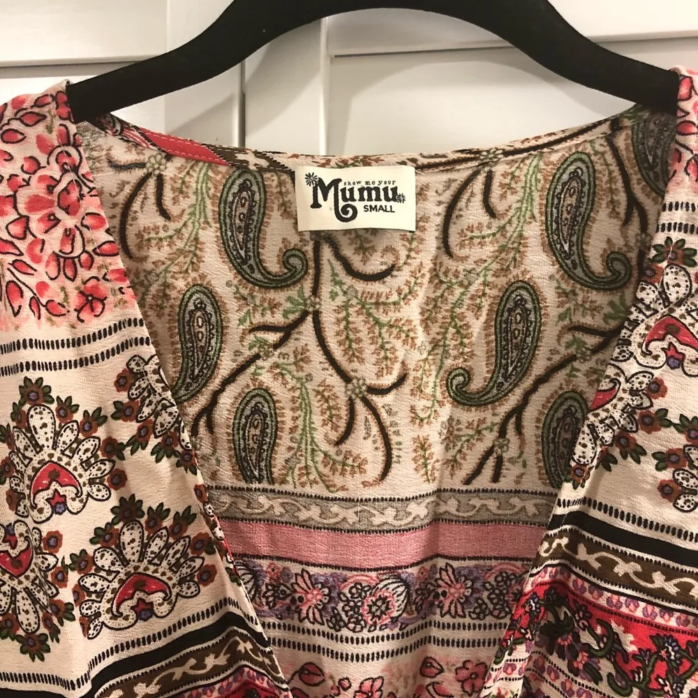 New Show Me Your Mumu Romper Playsuit Floral Paisley Boho Chic Small - Image 3