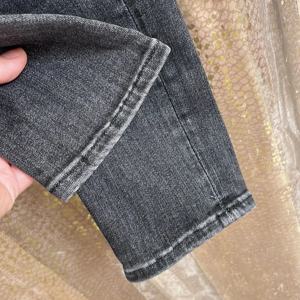 All Saints Grace faded black skinny jeans, size 27 EUC LIKE NEW - Image 6