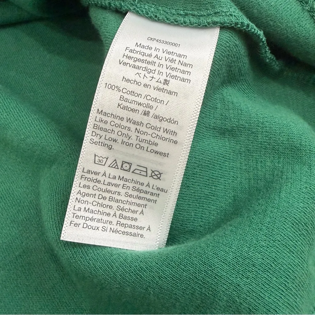 NWT Madewell Plus Full Sleeve Top Bubble Sleeve Top Blouse Green Size 2X MD464 - Image 11