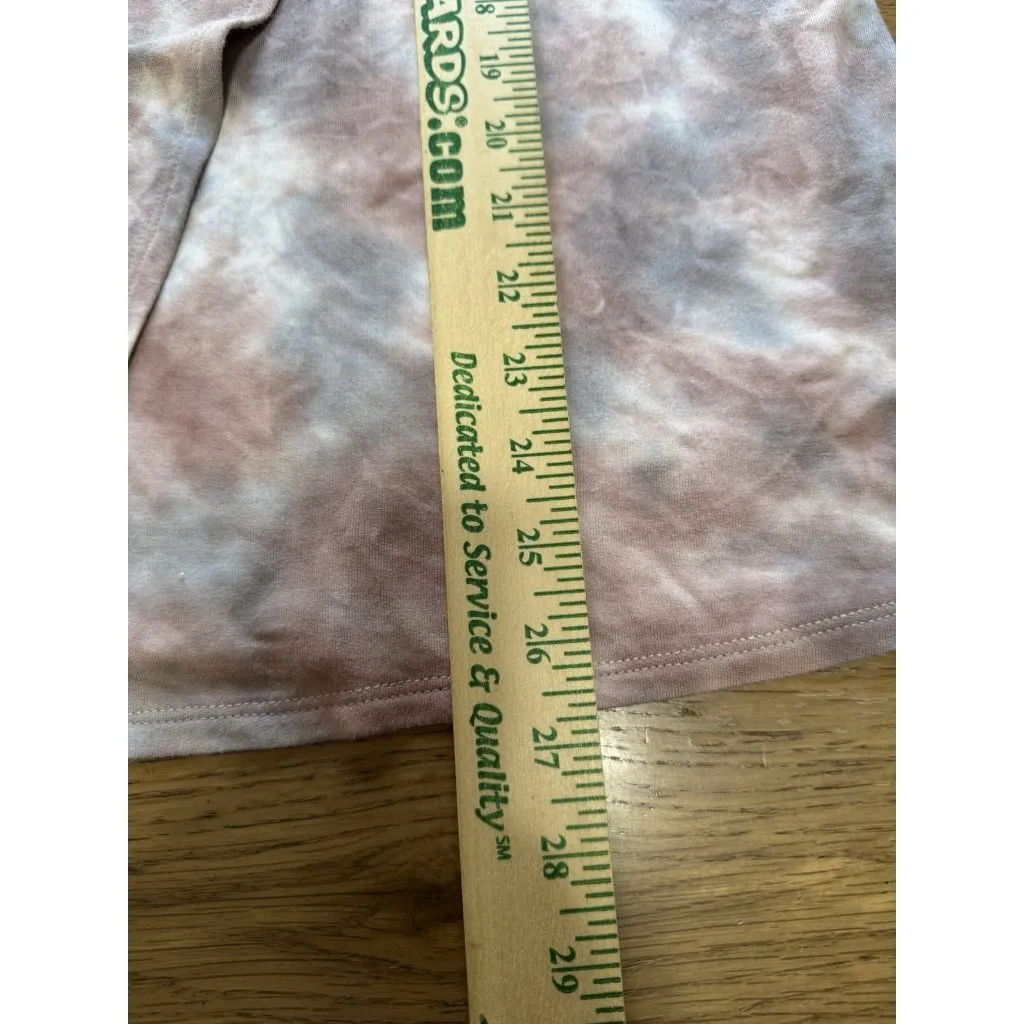 Soft Surroundings Tie Dye‎ Open Front Cardigan Sweater Size Medium Lightweight - Image 4