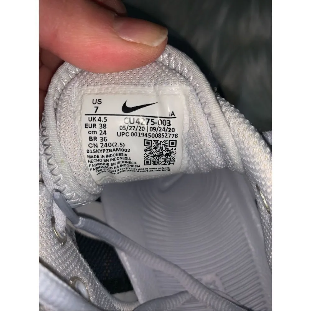 Nike Womens Court Air Max Volley Blue Basketball Shoes Sneakers 7 - Image 3