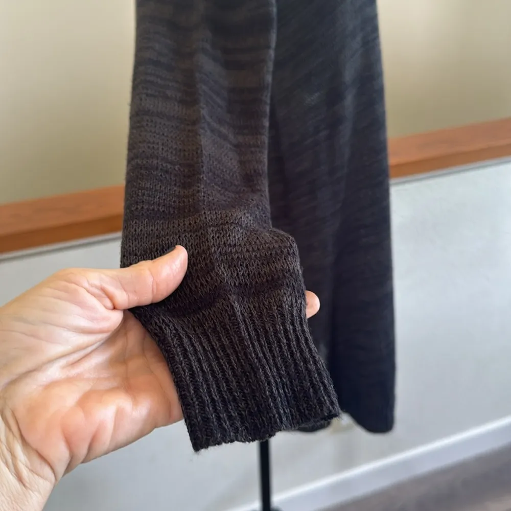 Cotton On Black Knit open cardigan Sweater size medium - Image 5