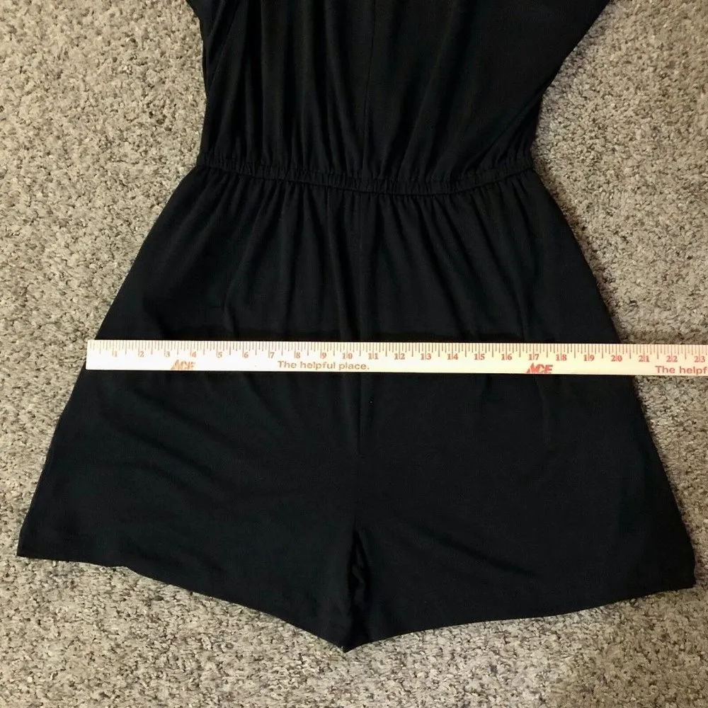 Talbots Romper Womens S Used Shorts Black - Image 6