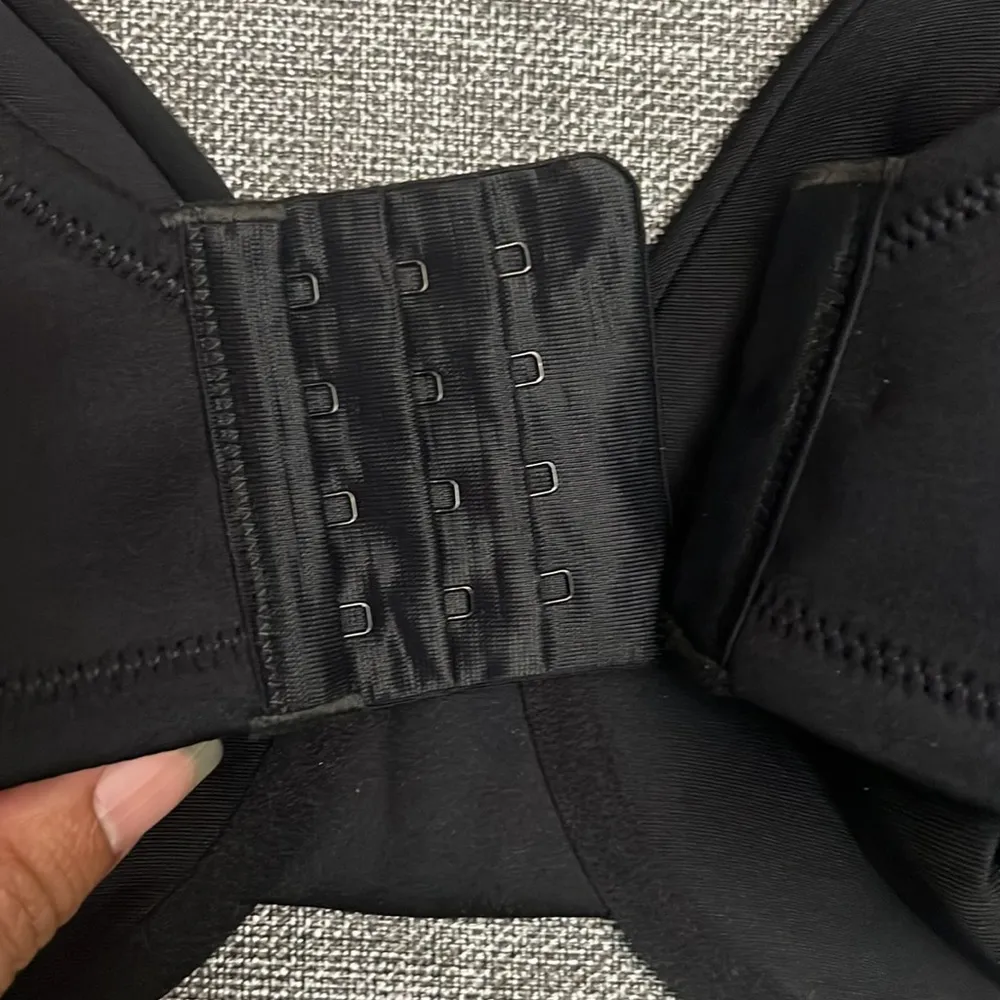 Vanity Fair MIDNIGHT BLACK Beauty Back Minimizer Underwire Bra , US 38DD - Image 5