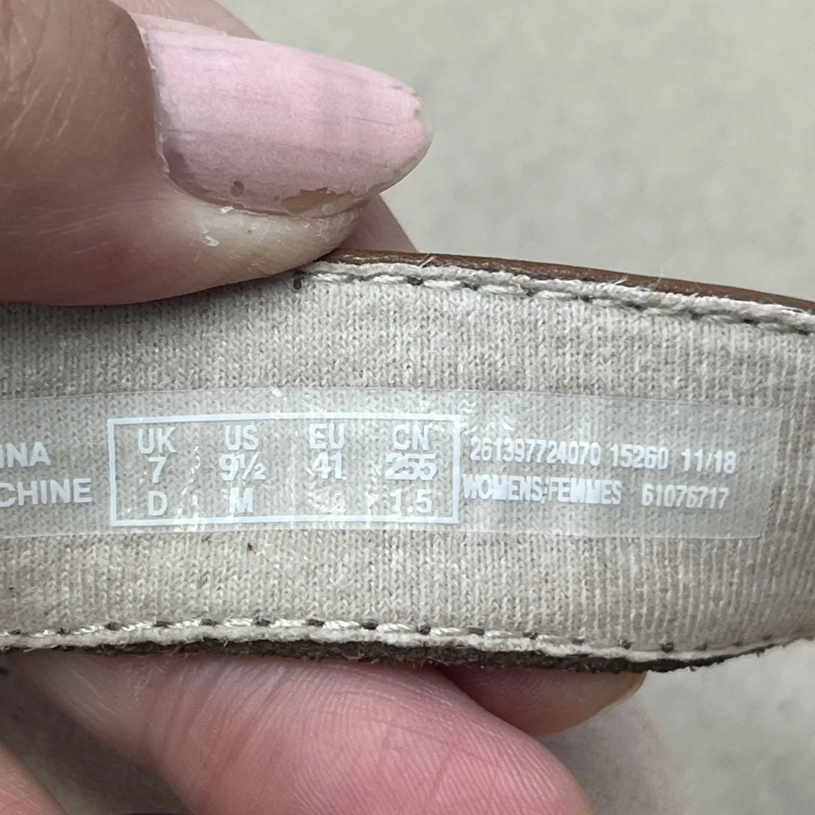 Clarks Valarie Rally Sandals Womens Sz 9.5M Brown Mahogany Block Heels Prairie - Image 4