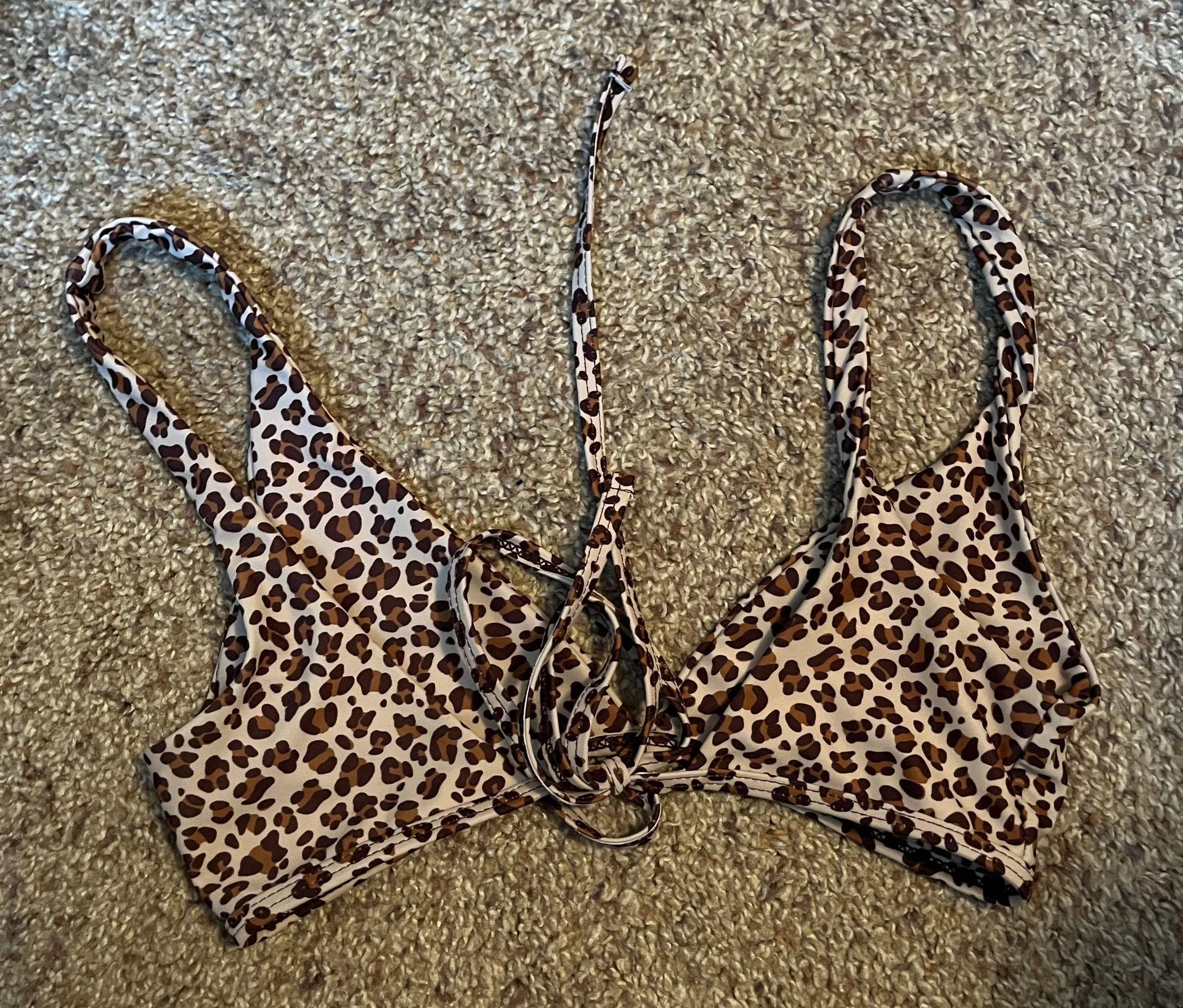 SheIn Cheetah Print  Bikini Set - Image 4