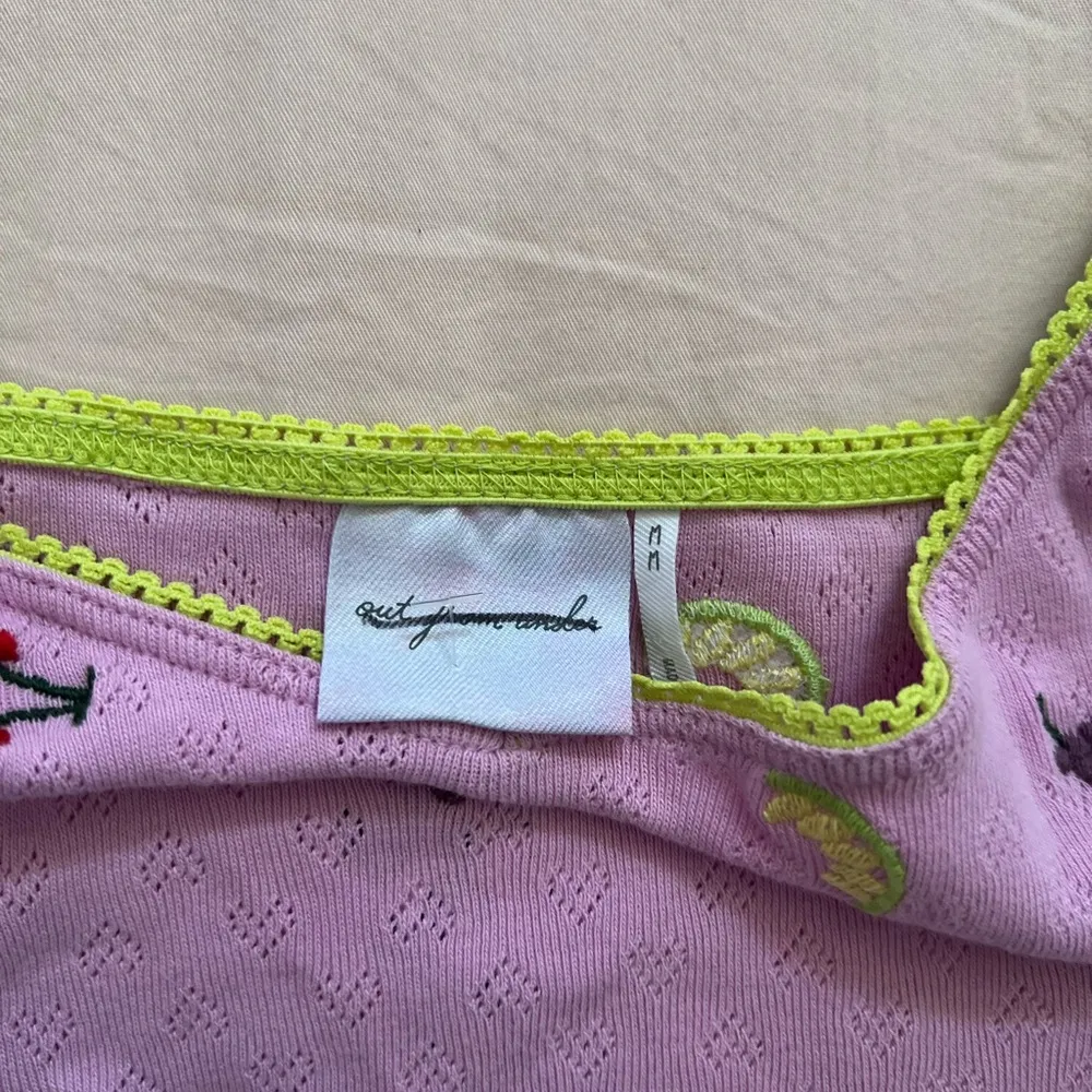 Urban Outfitters out from under Lilac Camisole with Lime Accents - Image 3