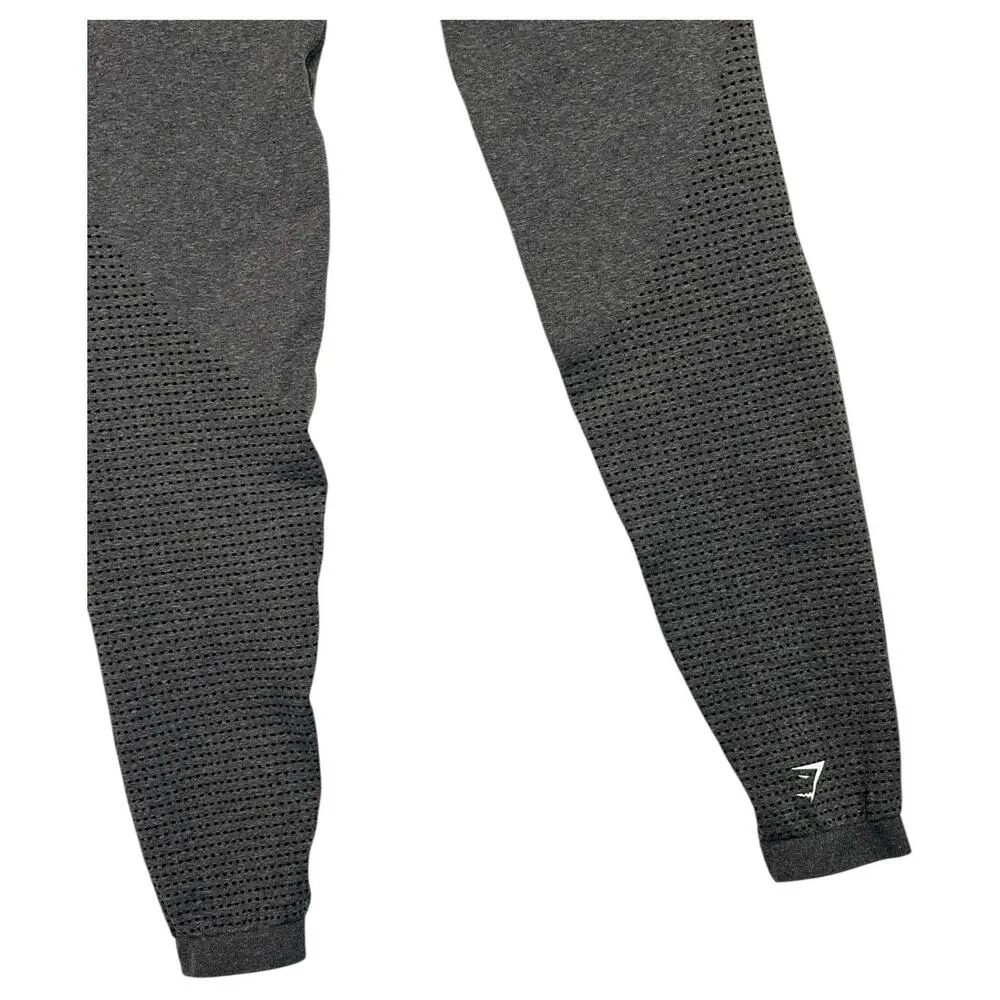 Gymshark Leggings Womens Small Gray Seamless Vital Workout Gym Lounge Breathable - Image 5