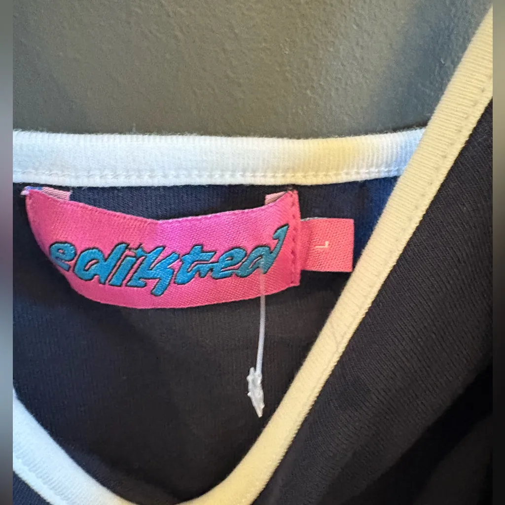 Edikted Womens Lark Contrast Mini Dress - Image 5