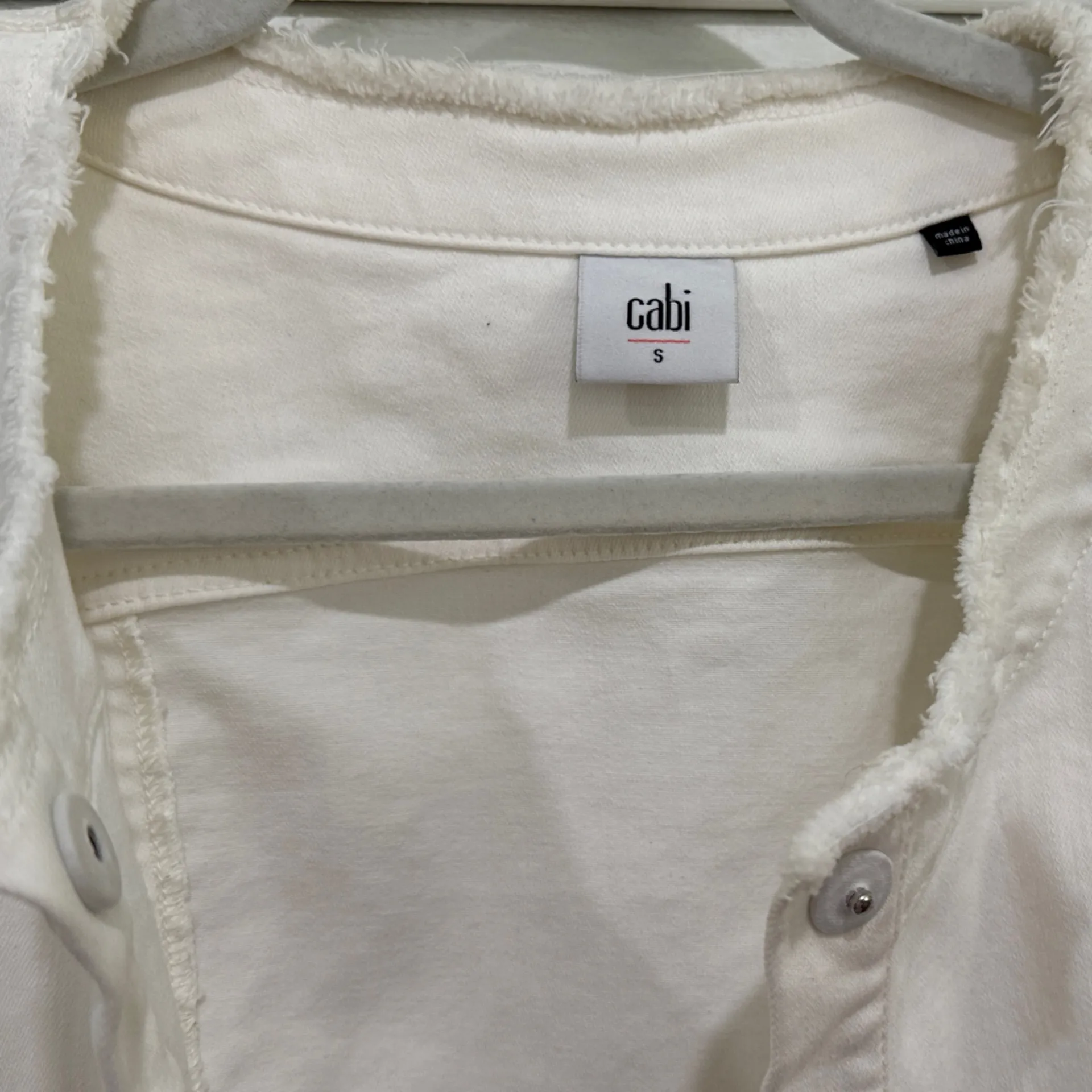 CAbi  Women's Cream Blazer Jacket - Image 2