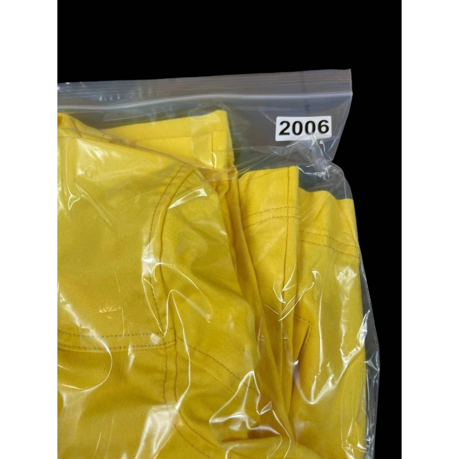 Denim & Co Women’s M Yellow Button Front Jacket Shacket Cotton Spandex Stretch Size M - Image 15