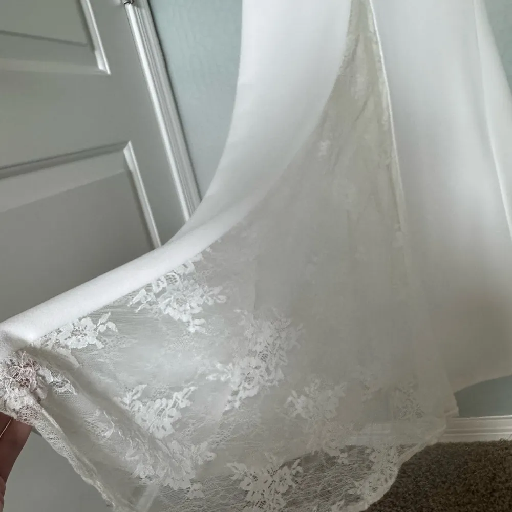 Lulu's Taliana White Lace Button Back Maxi Mermaid Dress - Image 10