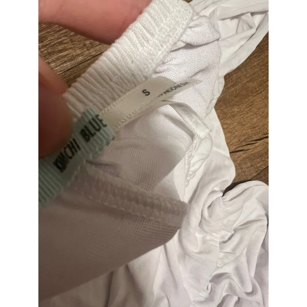 Kimchi blue flowy white top - Image 4