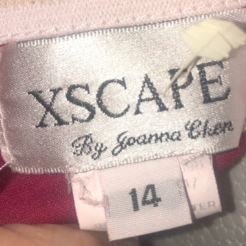 XScape  Red Ruched Sweetheart Prom Gown - Image 4