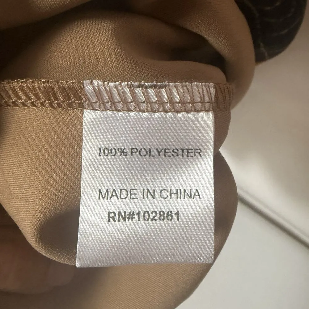 Adore Jacket Button Drape Abstract Art to Wear Geometric Lagenlook Microfiber Lg - Image 4