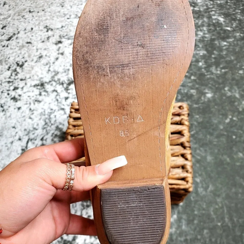 Kelsi Dagger  Brooklyn Kenmare Suede Ankle Booties SIZE: 8.5 - Image 8