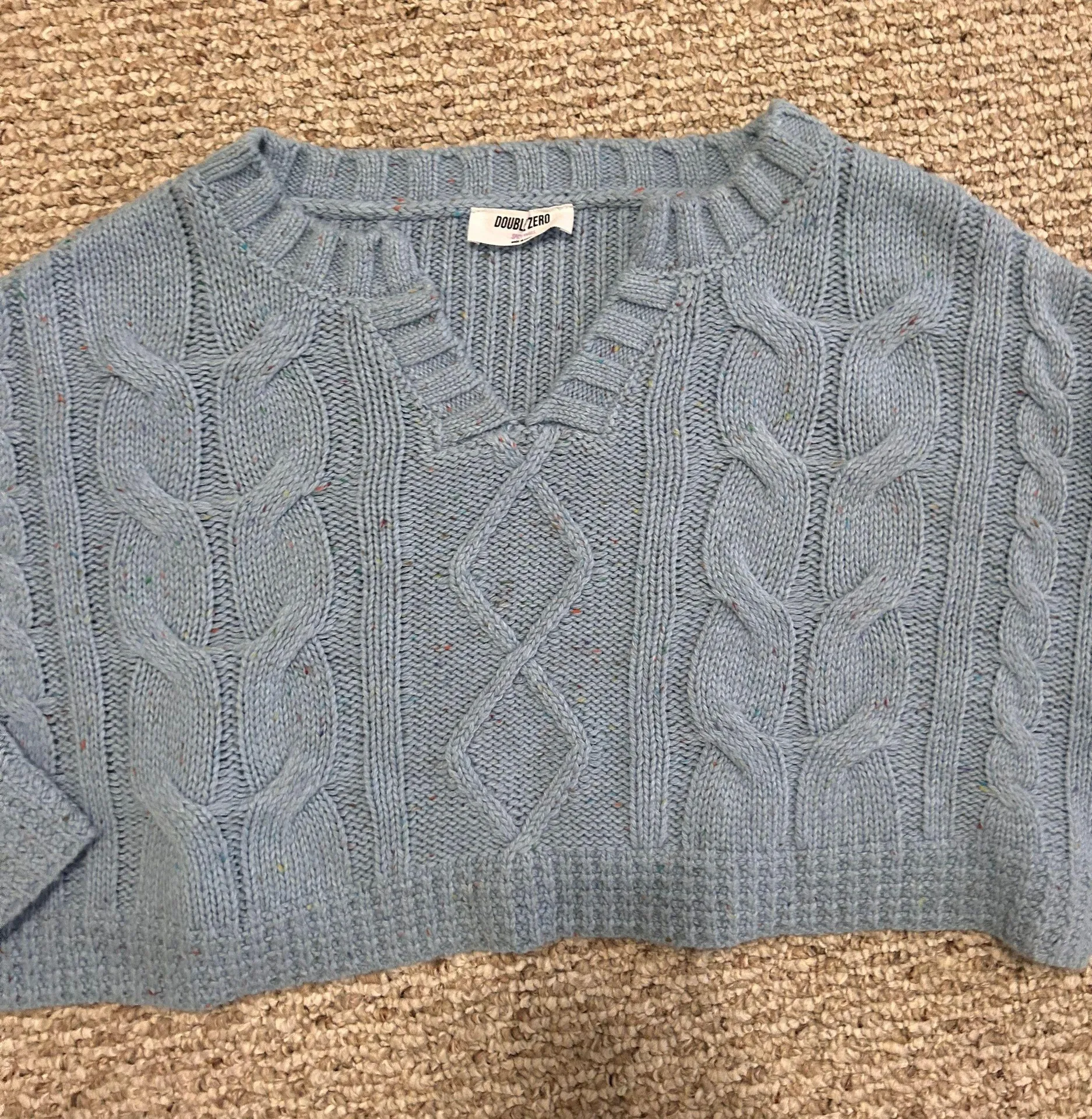 Double Zero Blue Sweater - Image 2