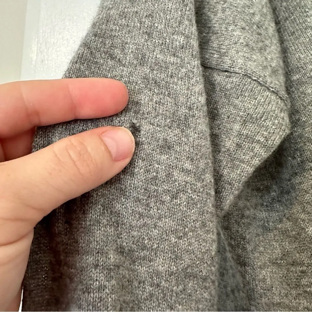 Vince Long Sleeve Ribbed Cashmere Cardigan Size XS - Image 7