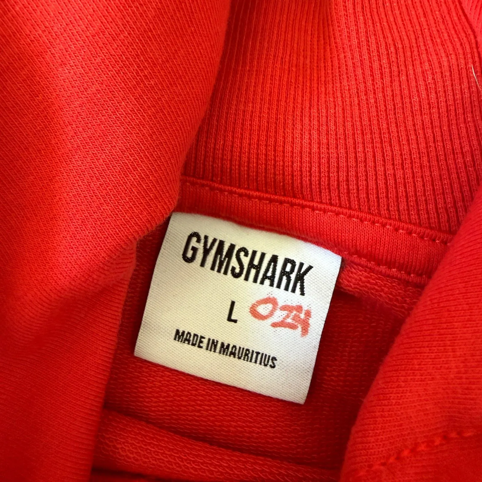 Gymshark Cropped Hoodie Size Large - Image 5