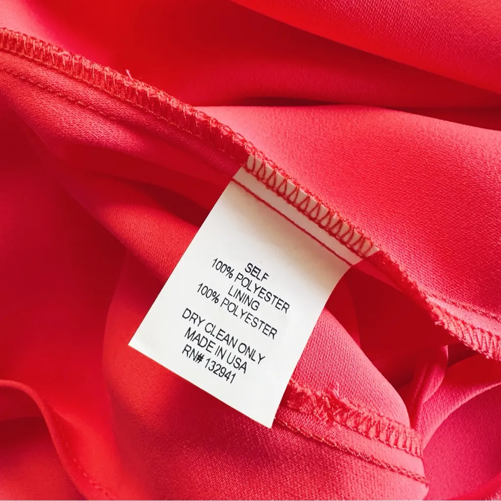 NEW Amanda Uprichard Rayna Ruffled Ruched Cocktail Party Dress Pink - Image 9