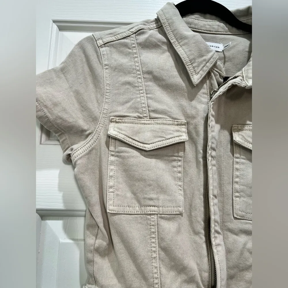 Good American Fit For Success Jumpsuit in Sand004. Size XS. On revolve for $179 - Image 6