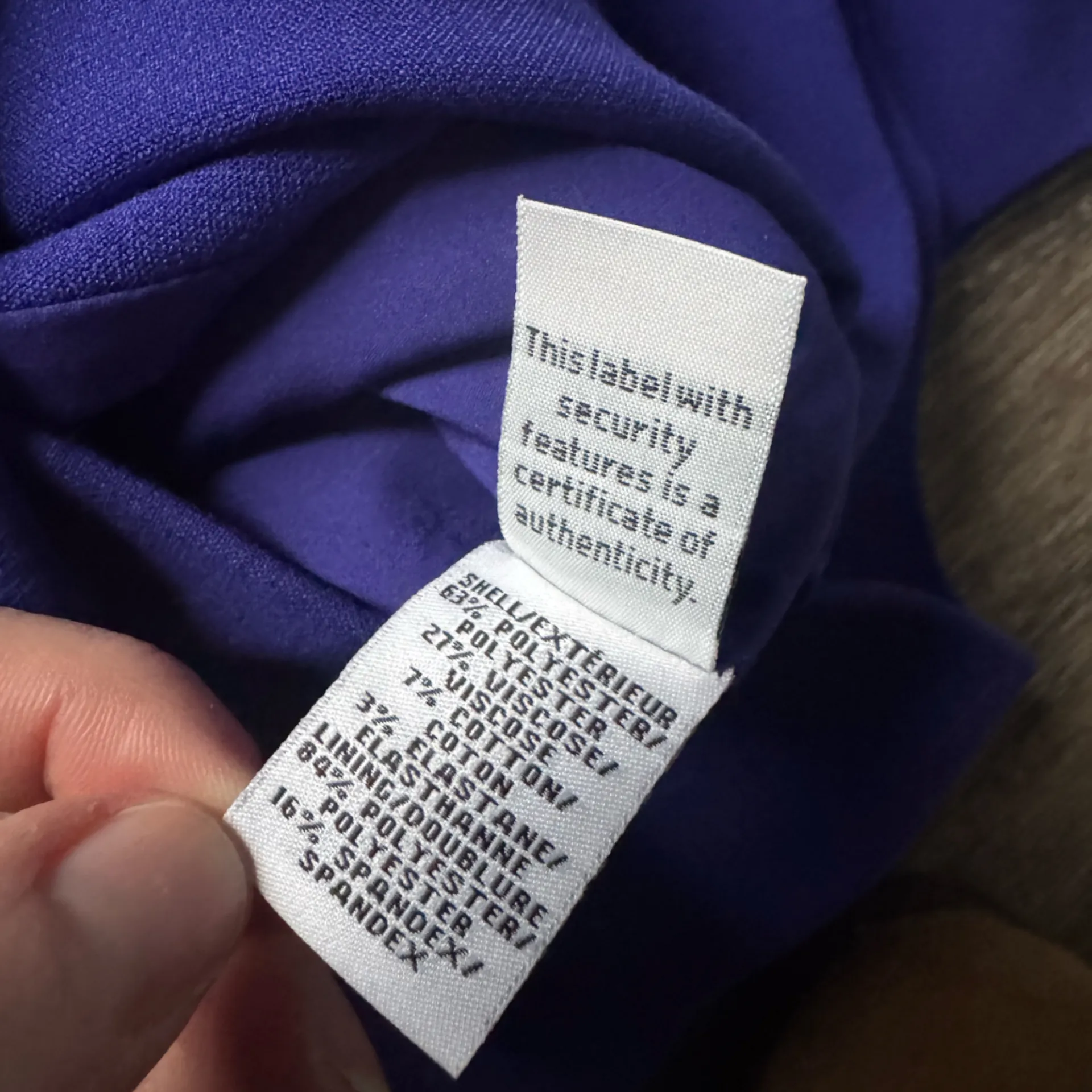 Diane Von Furstenburg Bevin Blue Mini Dress L - Image 4