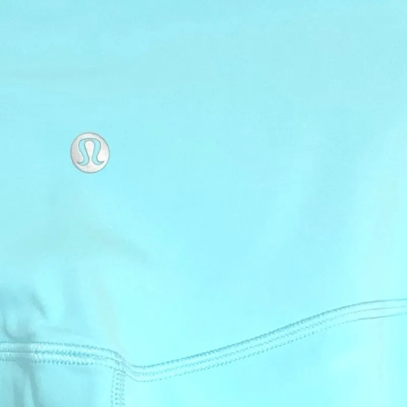 NWT Lululemon Align High-Rise Pant 25" Cyan Blue Sz 6 - Image 4