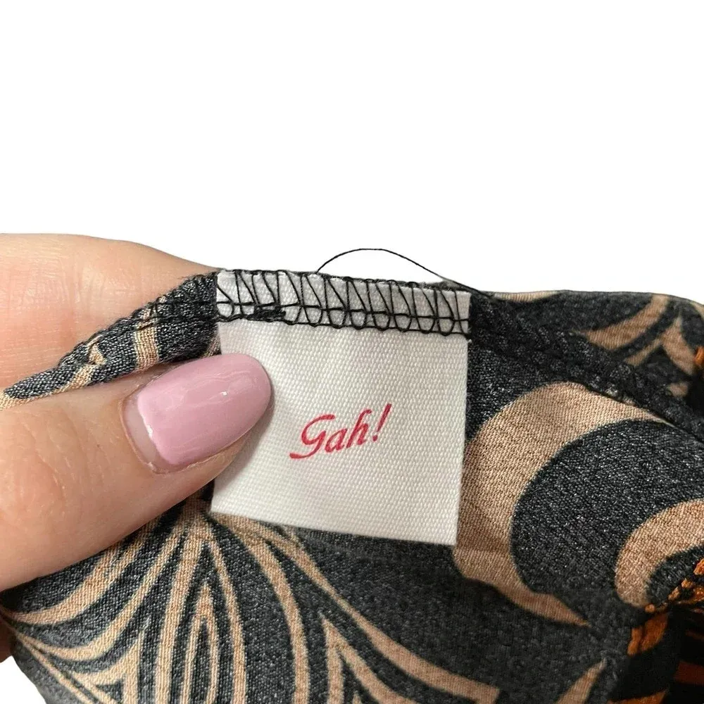 Lisa Says Gah Buffy Wild Hearts Tank Top‎ Black Brown Size Large - Image 11