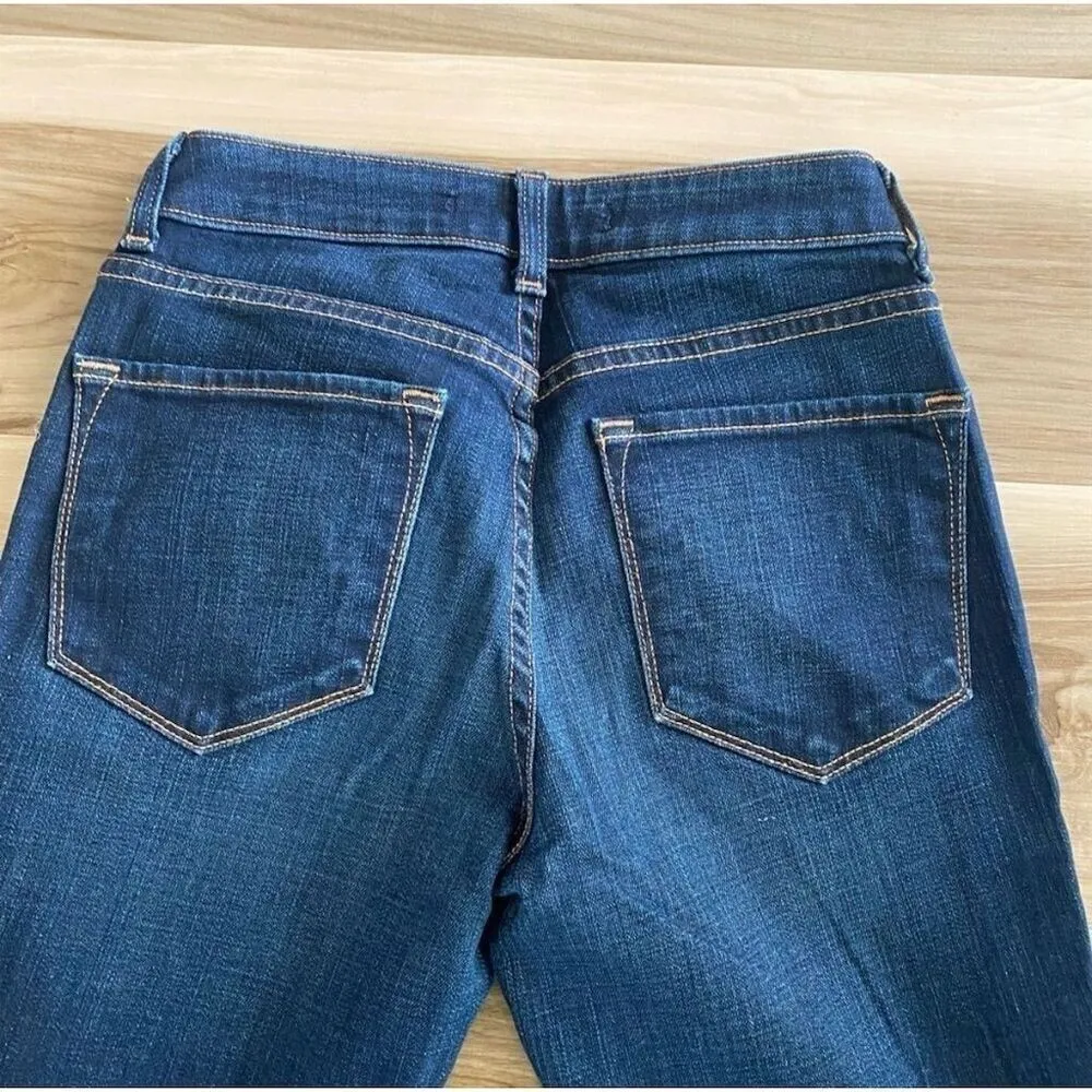 J Brand Scarlett Women's Dark Slim Straight Jeans Size 27 Denim - Image 9