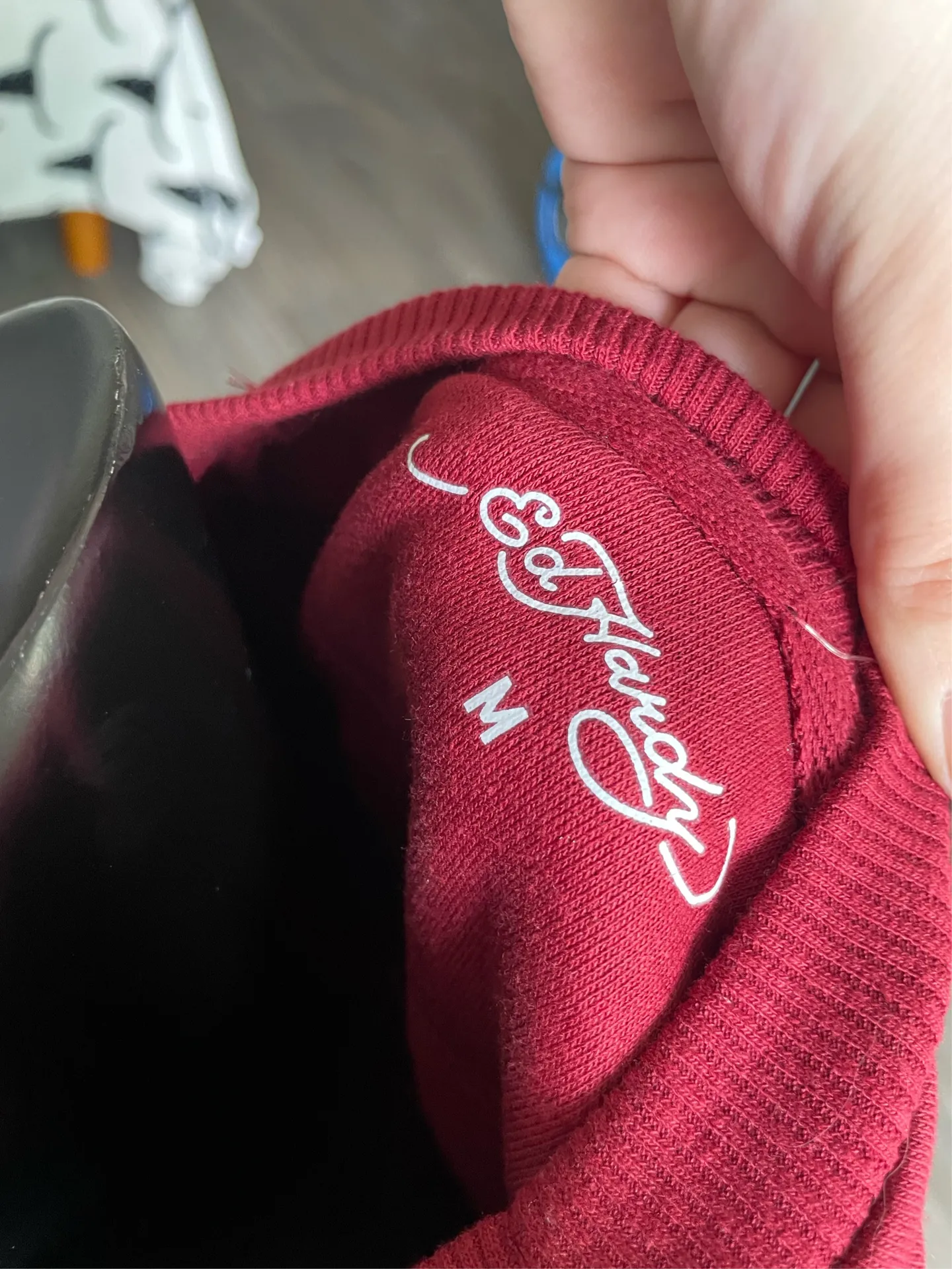 Red ed hardy sweater  - Image 4