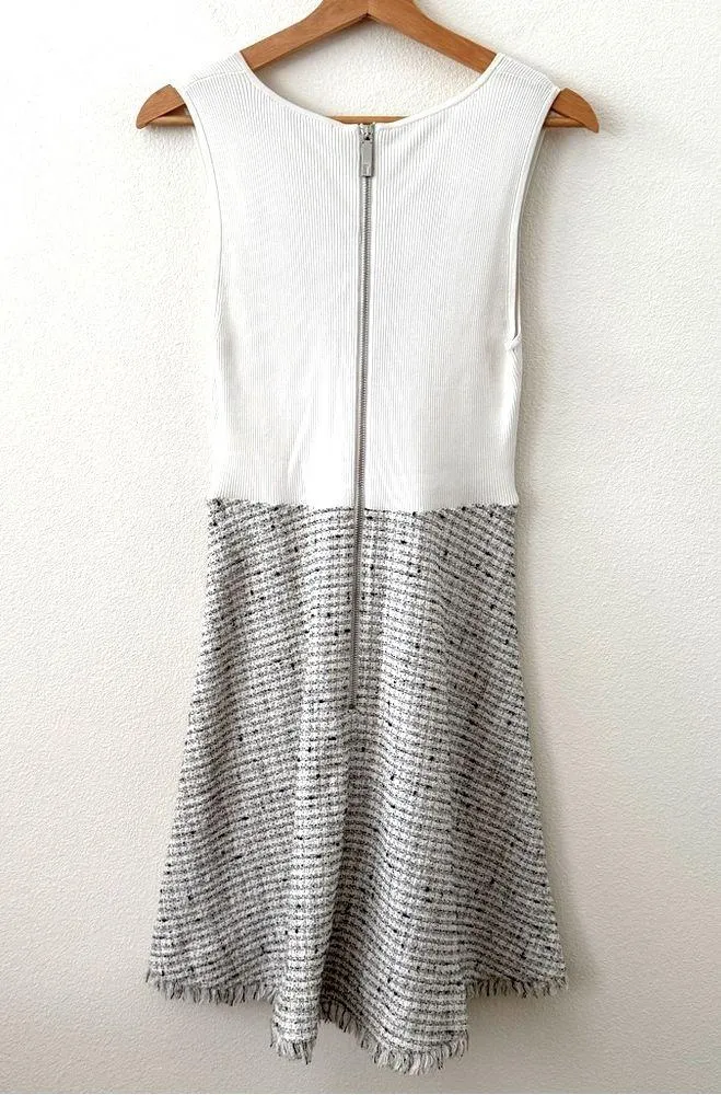 Ted Baker Adalad V-Neck Tweed Skater Dress 2 - Image 9