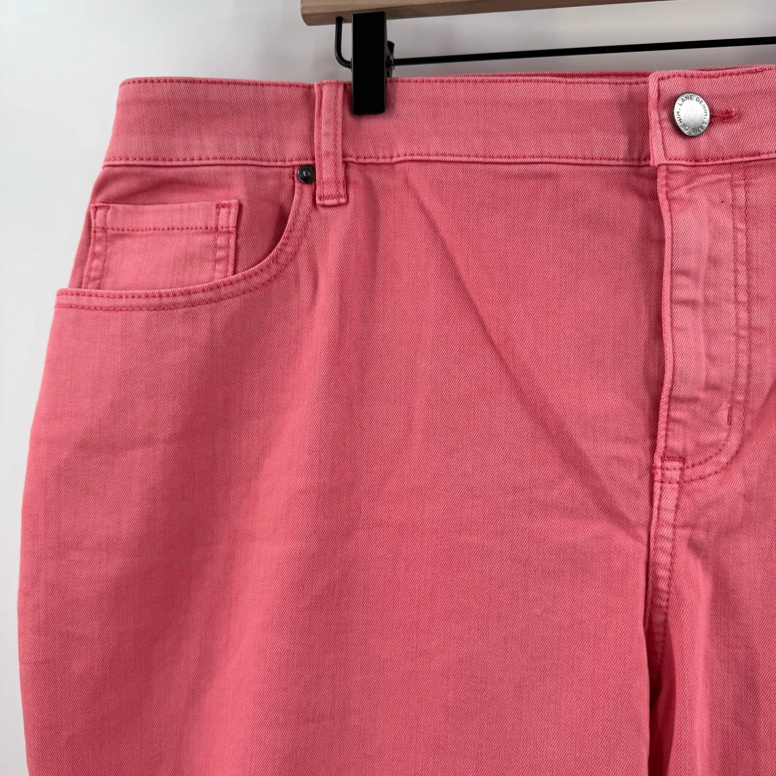 Lane Bryant Jeans SZ 22 NWT Boyfriend Capri Signature Fit Midrise Cotton Stretch - Image 8