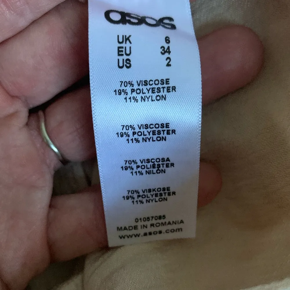 ASOS Skirt Paper Bag Waist Mini - Image 5