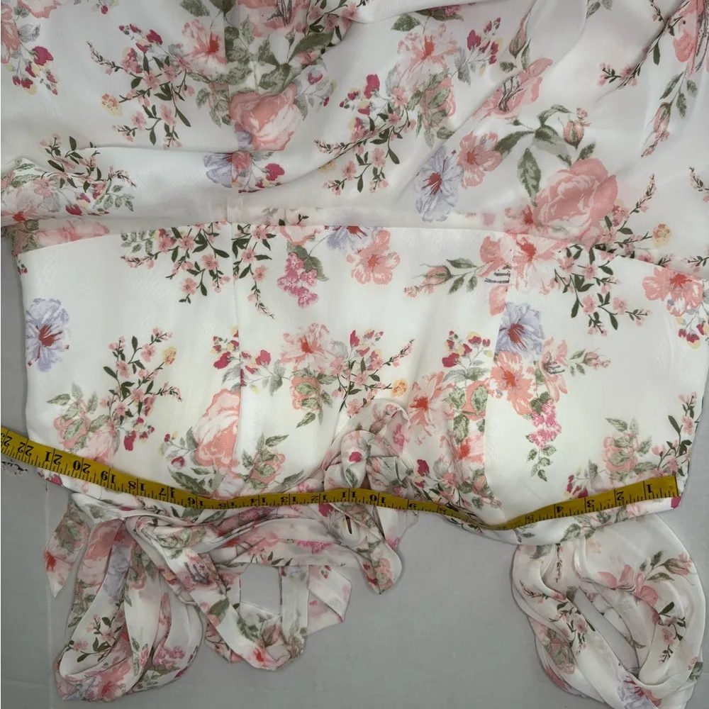 JJ’S HOUSE  Off the Shoulder Floor-Length Chiffon Bridesmaid Dress Size 22 #356 - Image 15