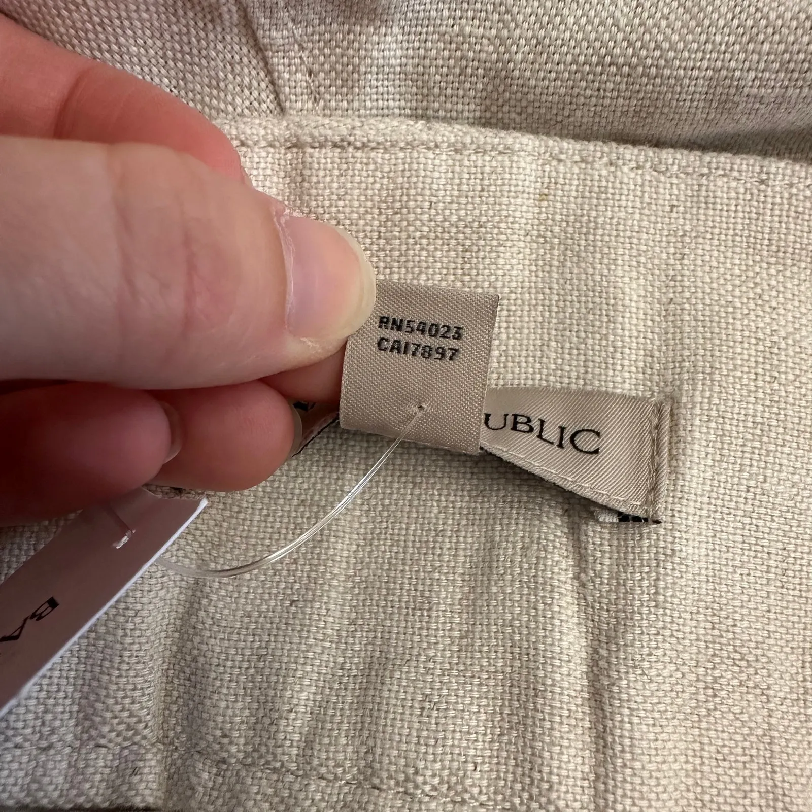 Banana Republic Linen Blend High Rise Pleated Shorts Size 6 Belted Beige‎ NWT - Image 12