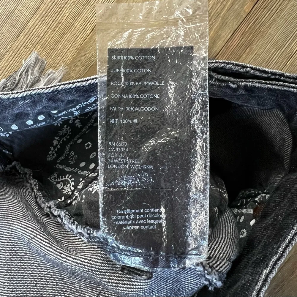 NWT Free People Bailey Denim Mini Skirt - Image 8