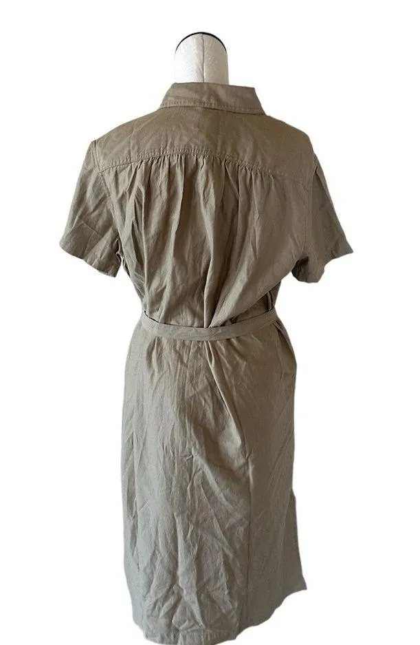 NWT DOCKERS Buttoned Midi Dress RELAXED FIT - Image 15