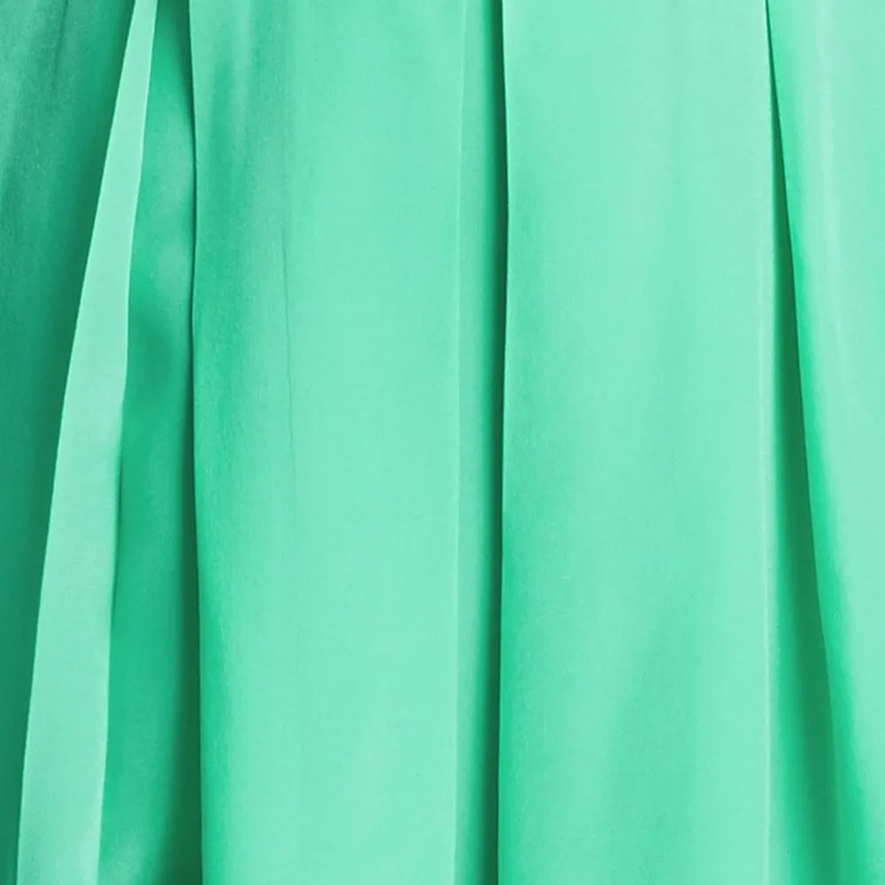 Amanda Uprichard Gabby Pleated Silk Dress - Image 4