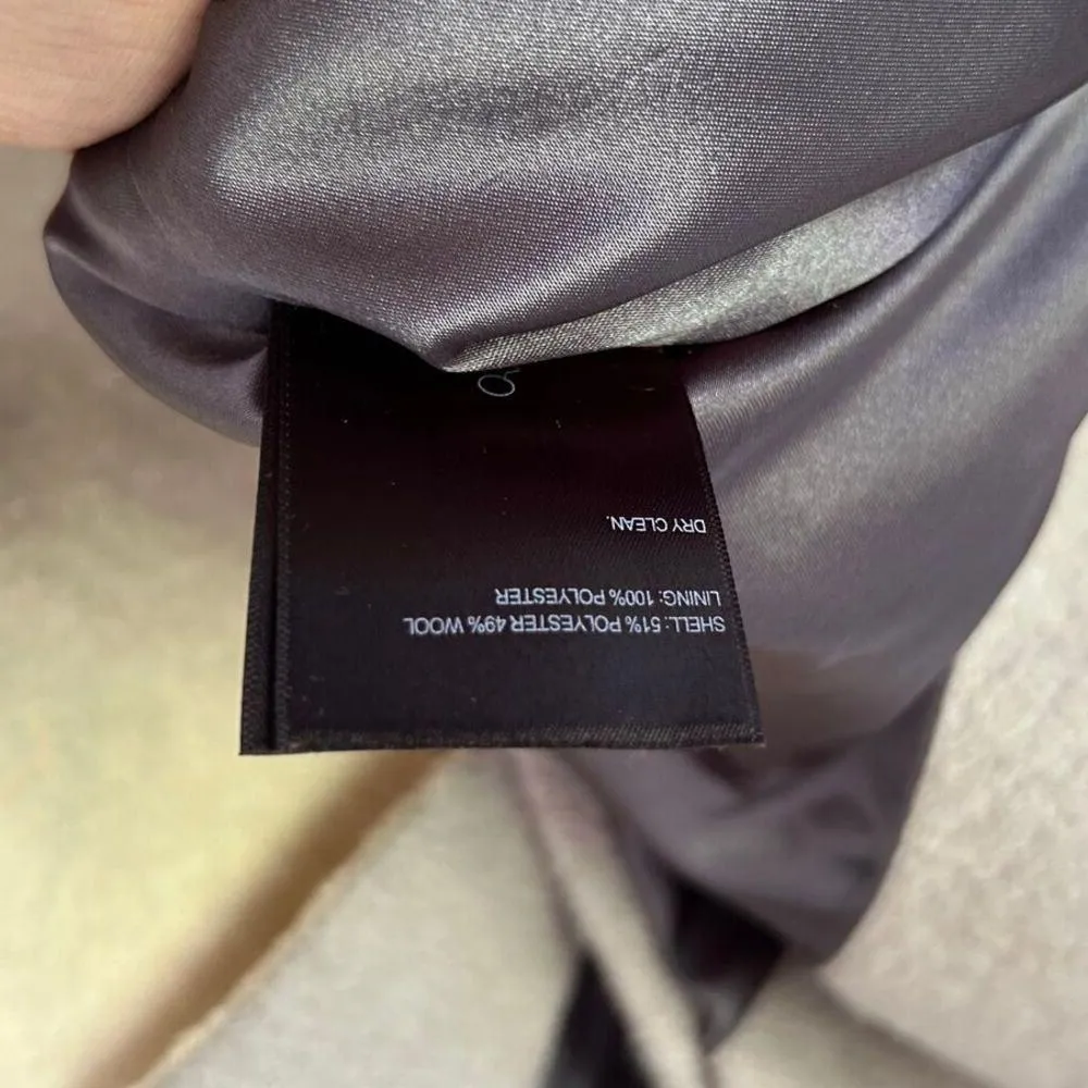 Laundry By Shelli Segal Wool Blend Coat Size Small - Image 5