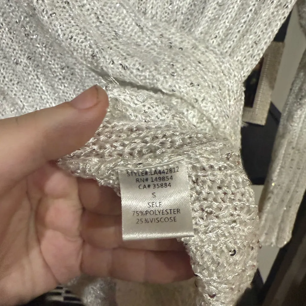 Sage The Label Metallic Knit Sweater
Size: Small - Image 7