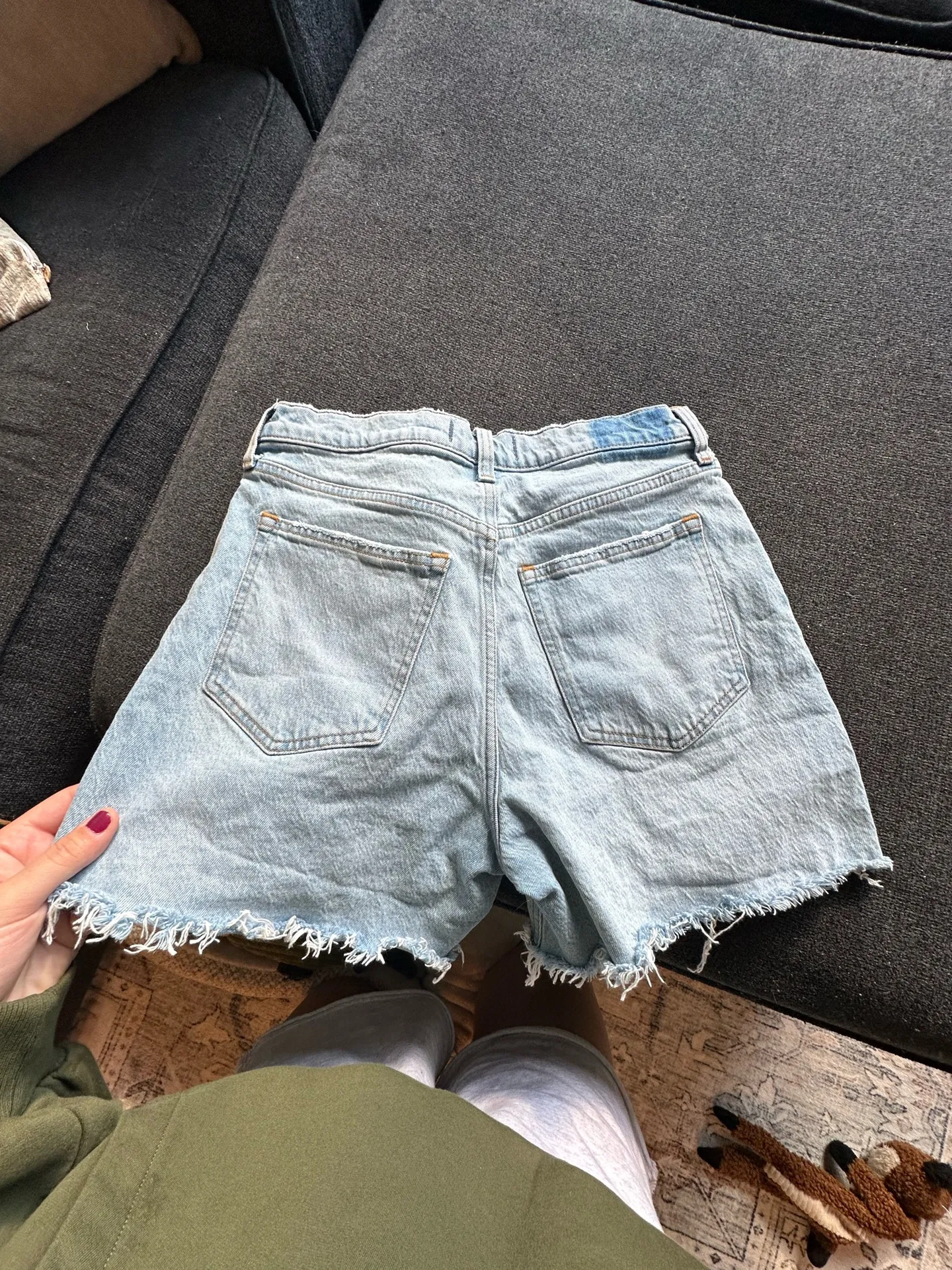 Abercrombie Shorts High-Rise dad - Image 5