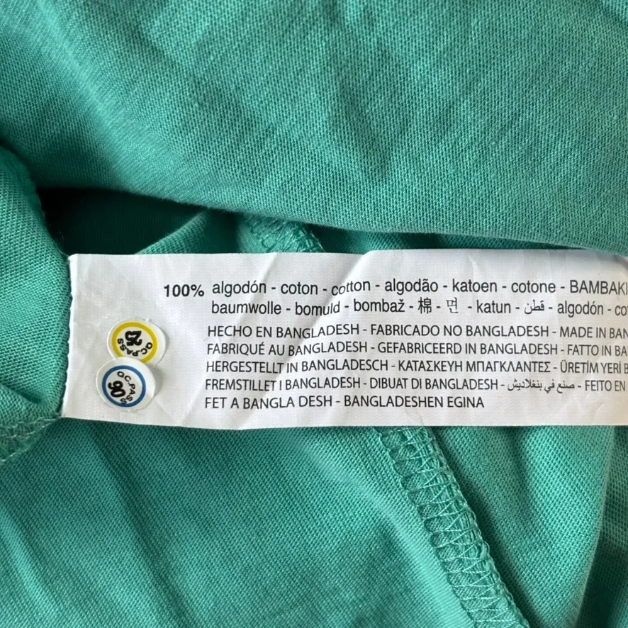 Zara Strappy Midi Dress Sz L Teal Beach Beachy Boho Summer Vacation Sundress‎ - Image 6