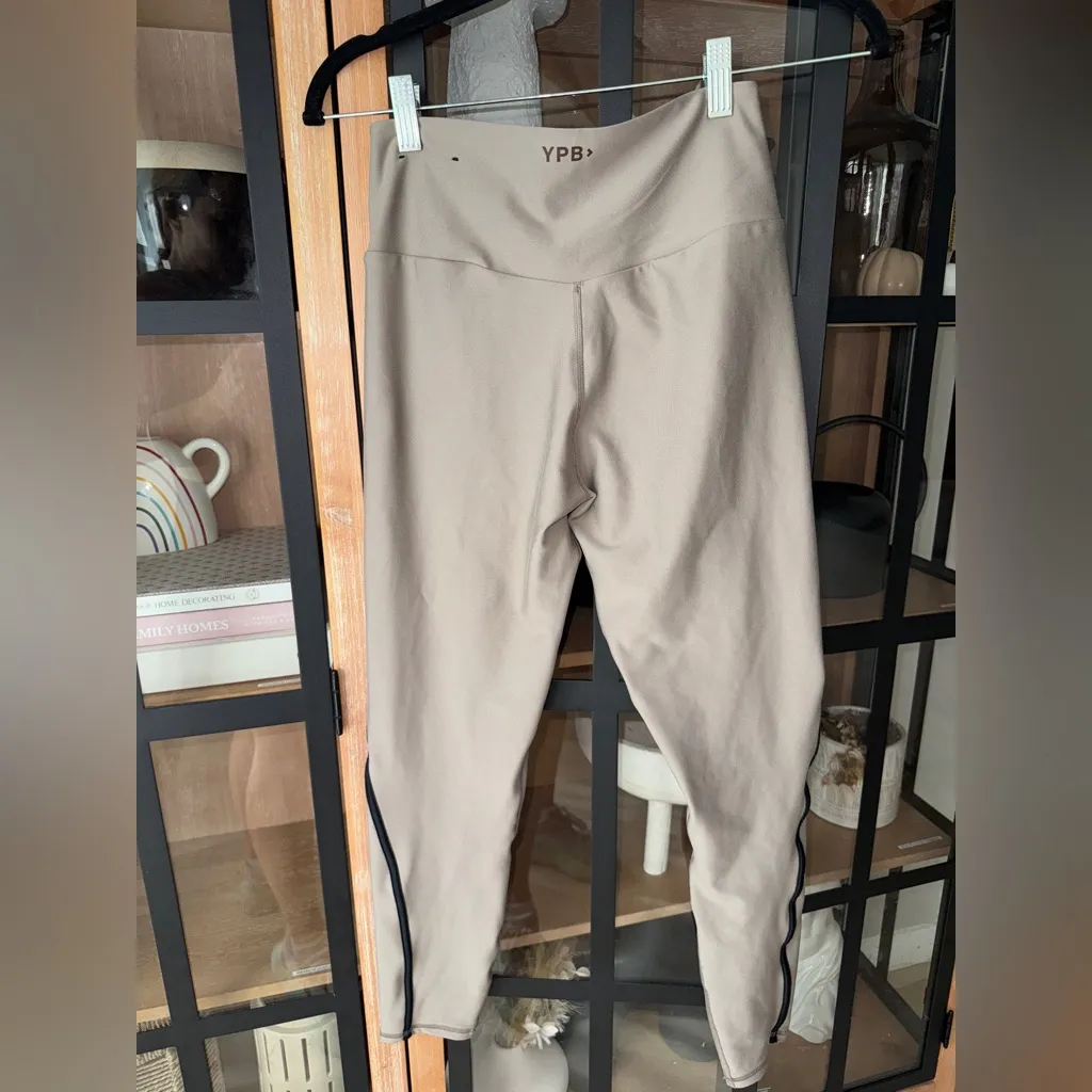 YPB workout set contrast leggings sports bra sculptLUX high rise tank top 7/8 - Image 5